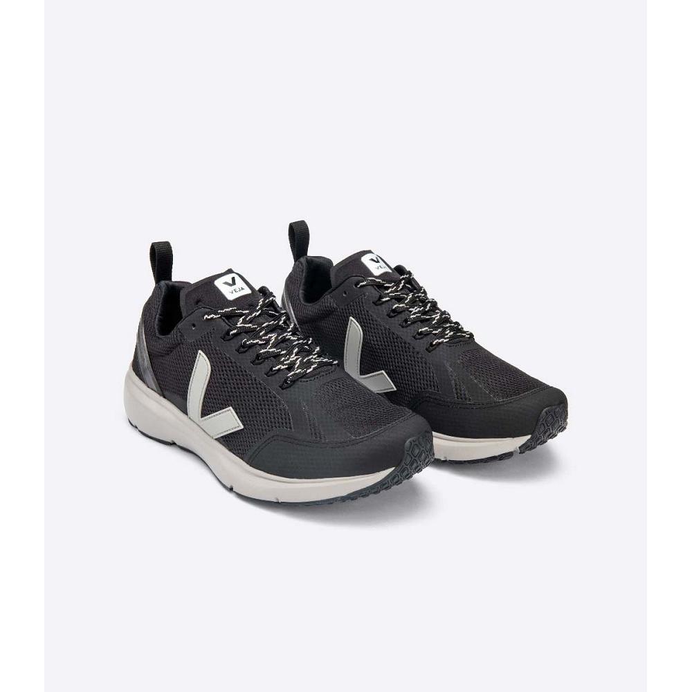 Men's Veja CONDOR 2 ALVEOMESH Shoes Black/Grey | ZA 216TCE